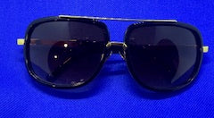 Aviator with Brown Tint and Gold Trim