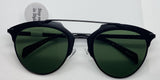 Cat Eye with Black Trim & Green Tint