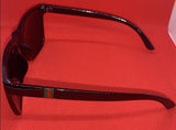 Black with Green & Red Stripes on Temples